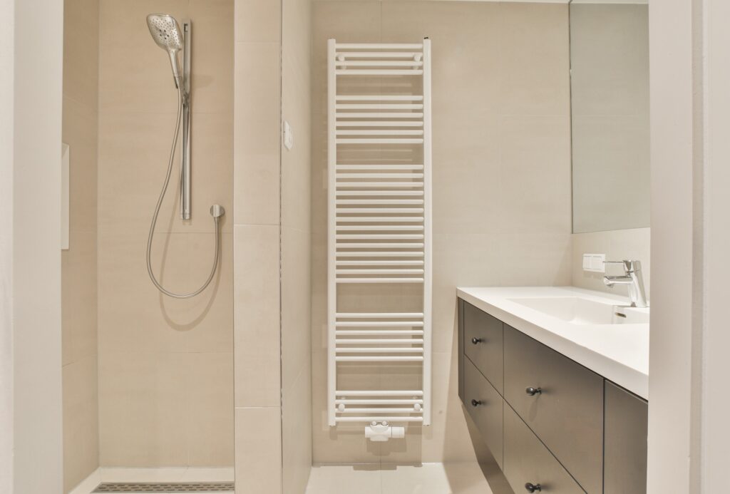 Electric Heated Towel Rails with Timer for Bathrooms