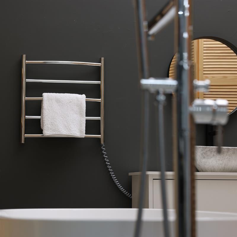 Electric Towel Warmer Stylish Heated Bathroom Rack