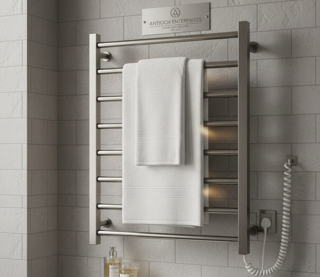 electric heated towel rail for bathroom