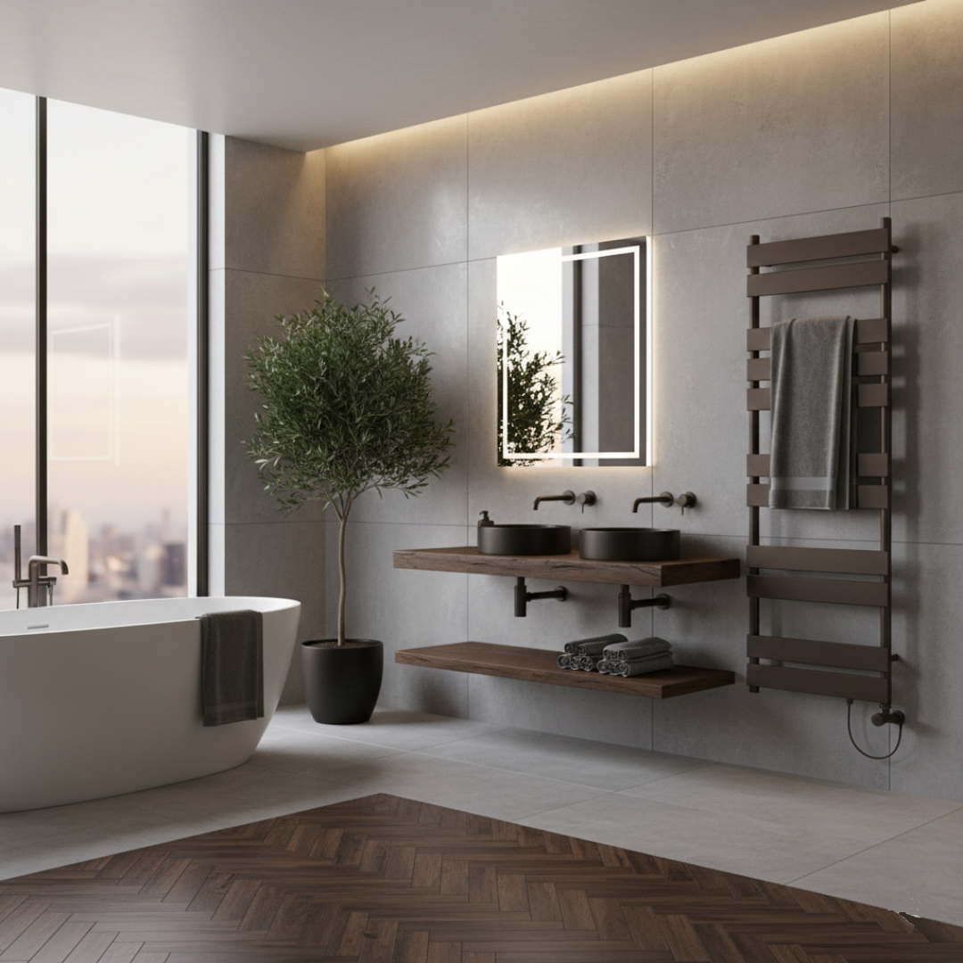 electric heated towel rail