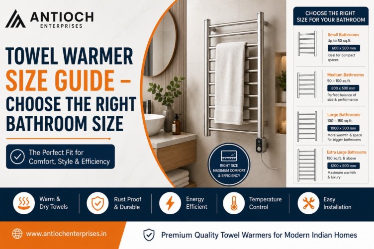 Towel Warmer Size Guide Choose the Right Bathroom Size
