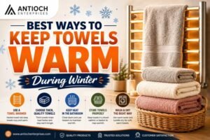 warm towels in winter