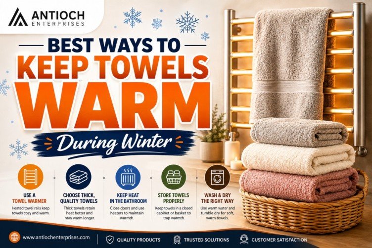 warm towels in winter