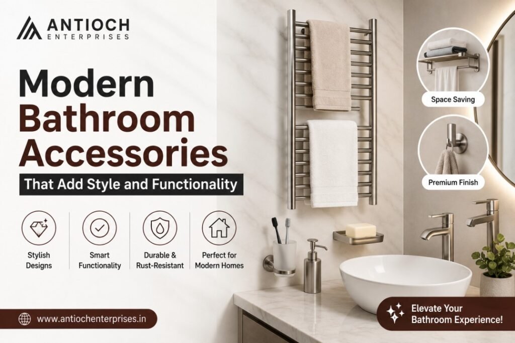 Modern Bathroom Accessories That Add Style and Functionality