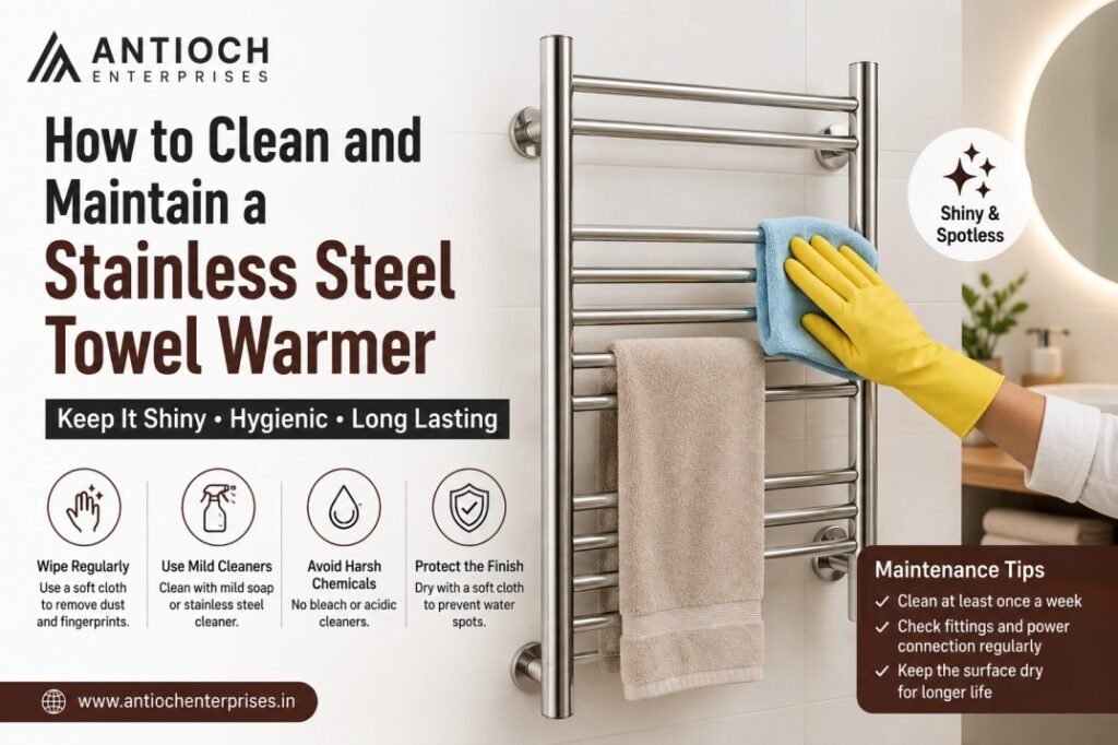 stainless steel towel warmer