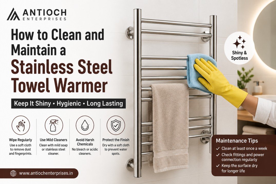 stainless steel towel warmer