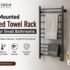 wall mounted heated towel rack