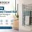 600W Heated Towel Rail for Quick Drying in the Bathroom