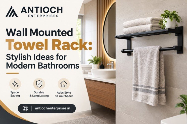 Heated Wall Mounted Towel Rack